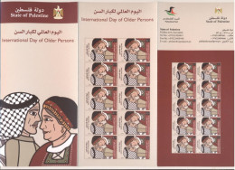 Palestine 2023- International Day Of Older Persons Flyer & Postcard (English And Arabic) - Palestine