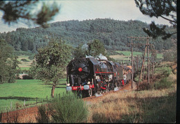 TRAINS ---  Train Special  A Vapeur 141 R 1187  5 Octobre 1975 - Trains