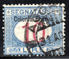 2812.ITALY,ERITREA,1903 10 L.POSTAGE DUE,SC.J11 - Erythrée