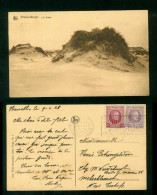 Blankenberge Les Dunes Briefstempel 1928 Blankenberghe Htje - Blankenberge