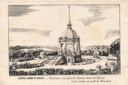 FRANCE - Sainte Anne D'Auray - Monument à La Gloire Des Bretons Morts à La Guerre - Dessin - Carte Postale Ancienne - Sainte Anne D'Auray