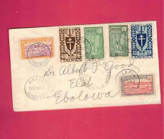 Lettre De 1943 Pour Le Cameroun - YT N° 109, 134, 136, 137, 249 Et 250 - Lettres & Documents