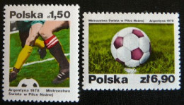 (dcbv-739)  Poland  -  Pologne  -  Polen    Michel  2557-58   Yvert  2384-85      MNH - 1978 – Argentine