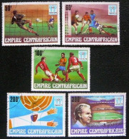 (dcbv-740)  Central Africa  -  Rep. Centrafricaine  -  Centraal Afrika   Mi   513-17  Yv   315-19 - República Centroafricana