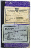 Sparbuch, Wiener Kommunal-Sparkasse, 1905 Bis 1919 - Historical Documents