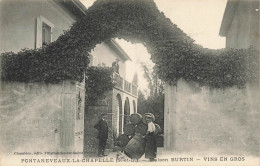Pontaneveaux La Chapelle * Maison BURTIN Vins En Gros * Tonneaux Commerce Villageois - Other & Unclassified