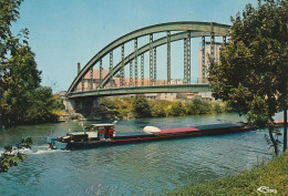 # 60410 VERBERIE / PONT Avec PENICHE - Verberie