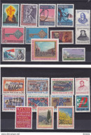 ITALIE 1968 Année Complète Sans Série Courante Yvert 1010-1032 NEUF** MNH Cote : 9,15 Euros - 1961-70: Mint/hinged