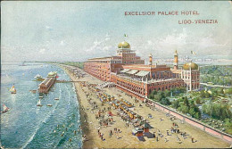 VENEZIA -LIDO - EXCELSIOR PALACE HOTEL - EDIZIONE RICHTER - 1910s  (20461) - Venezia