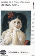 COLOMBIA(Tamura) - La Cayetana, Painting/Enrique Grau, Tirage 22000, Used - Kolumbien