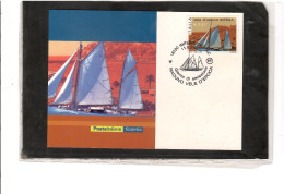 TEM20043 - IMPERIA 11.8.2002  /  FDC " RADUNO VELE D'EPOCA " - Segeln