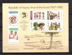 Nauru 1982 Block 5 Boyscout/Pfadfinder/jamboree Schon Postfrisch/MNH - Nauru