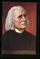 Künstler-AK Portrait Des Komponisten Liszt  - Entertainers