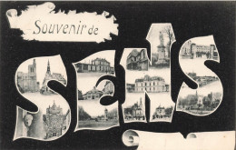 FRANCE - Sens - Multi-vues - Souvenir - Carte Postale Ancienne - Sens