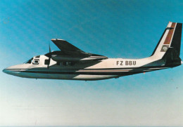 Mémoire Service Aéronaval Douanes Françaises - N° 15 Avion Bimoteur AEROCOMMANDER 685. - Dogana