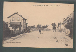 CP - 37 - Continvoir - Avenue De La Gare - Autres & Non Classés