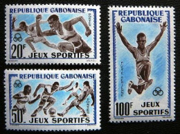 (dcos-300)   Gabon      Michel  172-74      Yvert  161-62 + PA         1962 - Altri & Non Classificati