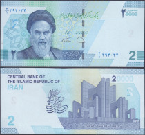 IRAN - 2 Tomans / 20000 Rials ND (2022) TBB# 299 Middle East Banknote - Edelweiss Coins - Iran