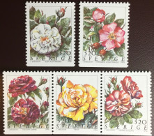 Sweden 1994 Roses Flowers MNH - Rosas