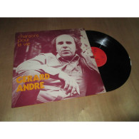 GERARD ANDRE Chansons Pour La Vie CHANSON FOLK POESIE - GA Productions Lp 1977 - Autres - Musique Française