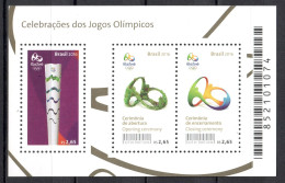 Brazil 2016 Brasil / Olympic Games Rio De Janeiro MNH Juegos Olímpicos Olympische Spiele / Cu21326  18-10 - Eté 2016: Rio De Janeiro