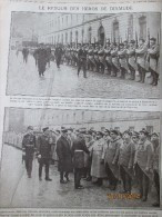 Guerre 14 18 Le Retour Des Héros De Dixmude    Les Fusillers Marins - Diksmuide