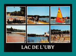 32 Lac De L ' Uby ( Multivues Voilier Tennis Pèche ) - Sonstige & Ohne Zuordnung