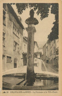 CHATILLON EN DIOIS . La Fontaine Et La Ville Haute - Châtillon-en-Diois