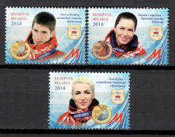 Belarus 2014 Bielorrusia / Winter Olympic Games Sochi MNH Juegos Olímpicos Invierno Olympische Spiele / Hr35  27-5 - Hiver 2014: Sotchi