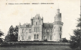 Orvault * Le Château De La Grée * Châteaux De La Loire Inférieure N°15 - Orvault