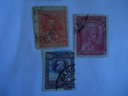 ECUADOR  USED    STAMPS PEOPLES 3 - Ecuador