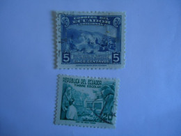 ECUADOR  USED    STAMPS ANNIVERSARIES 2 - Ecuador