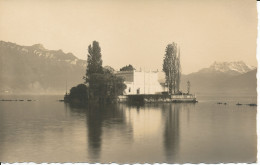 PC36627 Old Photo. A Lake And Mountains And The Building. Fransioli Freres. B. H - Monde