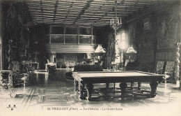 Meillant * Intérieur Du Château * Le Grand Salon * Billard - Meillant