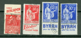 France Petit Lot De Pub  Obli   - Used Stamps