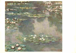Art - Peinture - Claude Monet - Nymphéas - Paysage D'eau - CPM - Voir Scans Recto-Verso - Pintura & Cuadros