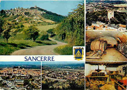 18 - Sancerre - Multivues - Blasons - CPM - Voir Scans Recto-Verso - Sancerre