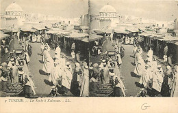 Tunisie - Kairouan - Les Souks à Kairouan - Animée - Défaut D'impression Image Double - CPA - Carte Neuve - Voir Scans R - Tunisie