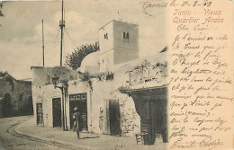 Tunisie - Tunis - Vieux Quartier Arabe - Animée - Précurseur - CPA - Oblitération Ronde De 1903 - Voir Scans Recto-Verso - Tunesien