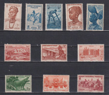 Lot De Timbres Neufs D'Afrique Occidentale Française Bonnes Valeurs - Ongebruikt