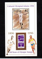 Fiji 1996 Block 18 Olympische Spiele/Olympics/Running Postfrisch/MNH - Fidji (1970-...)