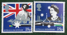 AUSTRALIAN BICENTENARY (Mi 1151-1152) 1988 Used Gebruikt Oblitere ENGLAND GRANDE-BRETAGNE GB GREAT BRITAIN - Used Stamps