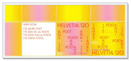 Switzerland 2024 (02) 175 Jahre Schweizer Post 175 Ans De La Poste Suisse 175 Years Swiss Post MNH ** - Unused Stamps