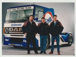 Persfoto:  DAF Trucks Eindhoven (NL) Fina Racing Team - Camion