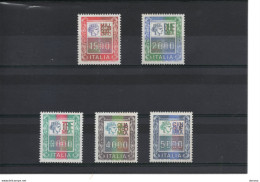 ITALIE 1978 Série Courante Yvert 1367-1371 NEUF** MNH Cote : 27,50 Euros - 1971-80: Nieuw/plakker