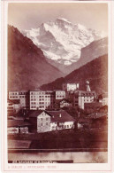 Suisse - PHOTO - FOTO ALBUMINE- Bern - INTERLAKEN Et La Jungfrau - Photo Gabler A Interlaken - Old (before 1900)
