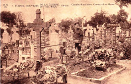 FURNES / VEURNE  -  Souvenir De La Guerre - Cimetiere De Nos Heros -  Guerre 1914/1918 - Veurne