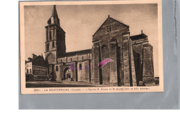 CPSM - LA SOUTERRAINE 23 - L'Eglise Notre Dame Et St André - La Souterraine