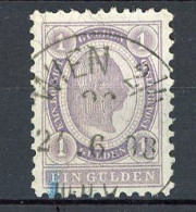 AUTRICHE - 1890 Yv. N° 58 Dentelé 10 1/2 (o) 1g Violet-gris Cote 5 Euro  BE  2 Scans - Gebruikt