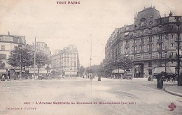 TOUT PARIS      AVENUE   GAMBETTA AU BOULEVARD DE MENILMONTANT - Arrondissement: 20